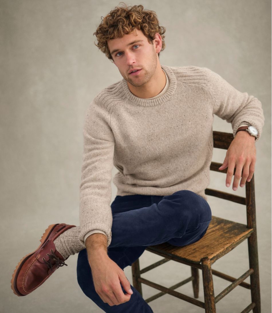 Men's All Seasons Wool Crewneck Sweater / L.L.Bean