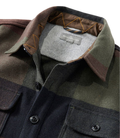 Men's Signature Wool Workshirt, Plaid / L.L.Bean