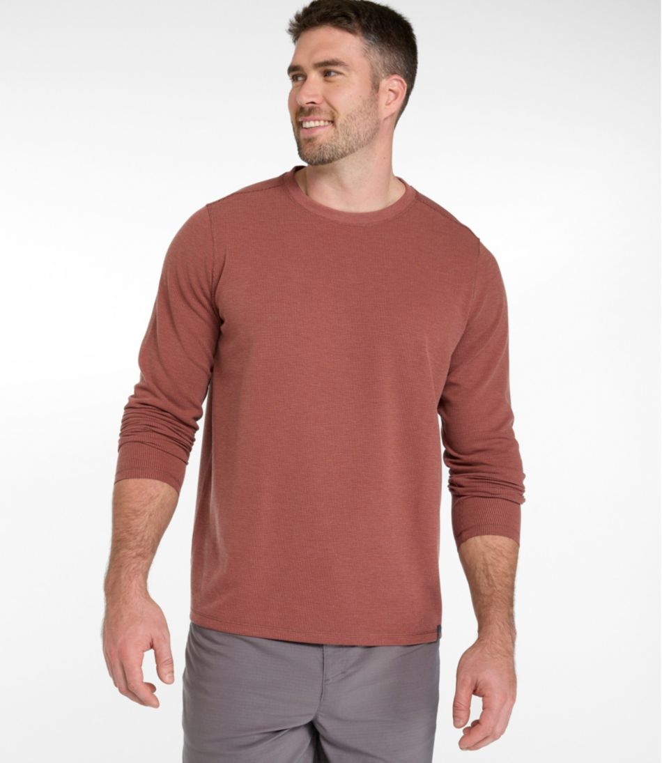 Men's Mountainside Micro Waffle Crew / L.L.Bean