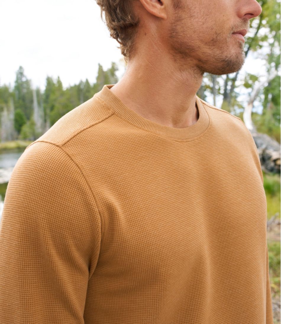 Men's Mountainside Micro Waffle Crew / L.L.Bean