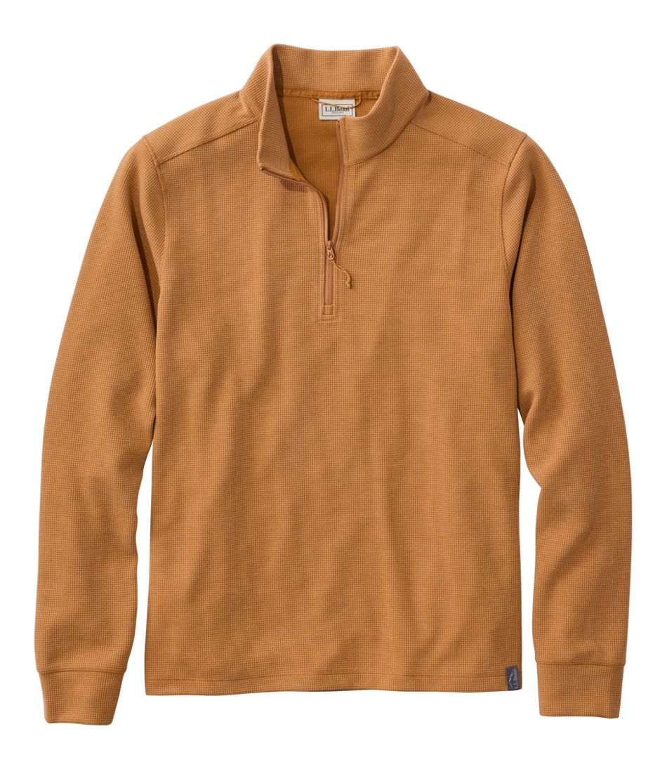 Men's Mountainside Micro Waffle, 1/4 Zip / L.L.Bean