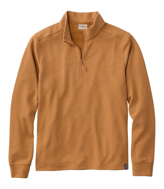 Men's Mountainside Micro Waffle, 1/4 Zip / L.L.Bean