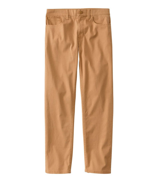 Men's BeanFlex® Performance Canvas Pants, Five-Pocket, Standard Fit, Straight Leg / L.L.Bean
