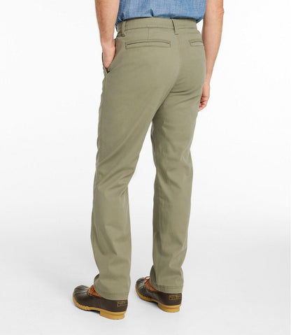 Men's BeanFlex® Performance Canvas Pants, Chinos, Standard Fit, Straight Leg / L.L.Bean