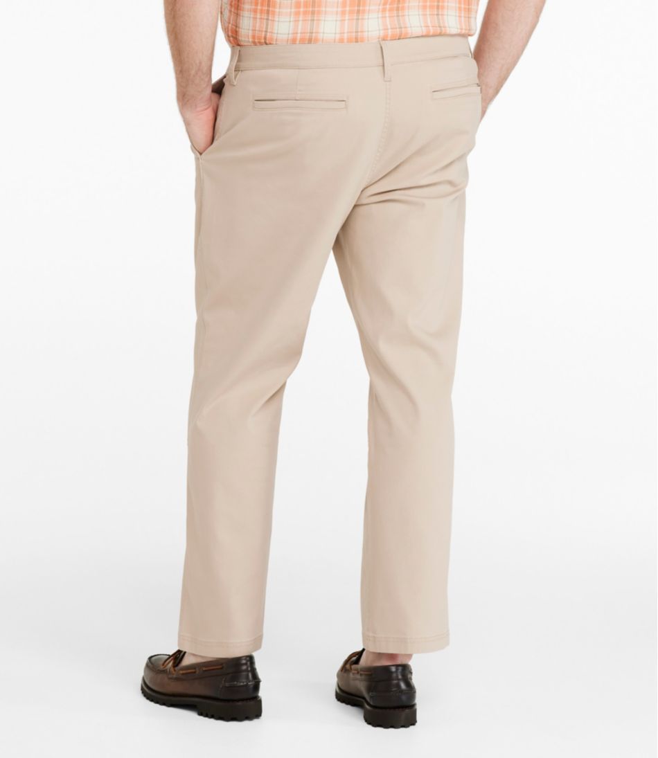 Men's BeanFlex® Performance Canvas Pants, Chinos, Standard Fit, Straight Leg / L.L.Bean