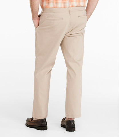 Men's BeanFlex® Performance Canvas Pants, Chinos, Standard Fit, Straight Leg / L.L.Bean