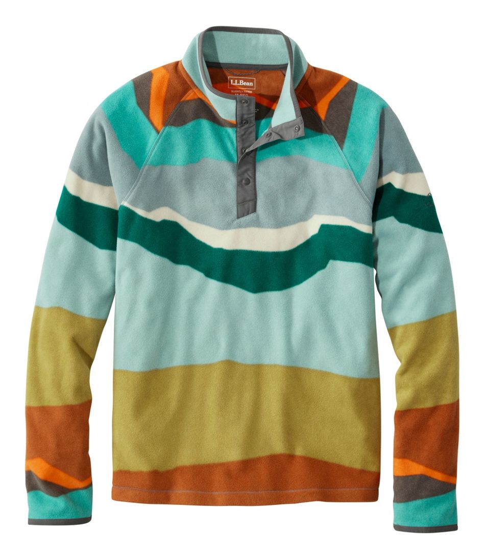 Men's All Season Access Fleece Pullover, Print / L.L.Bean