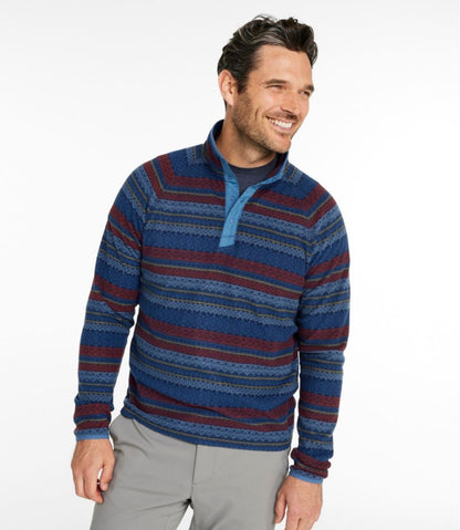 Men's All Season Access Fleece Pullover, Print / L.L.Bean