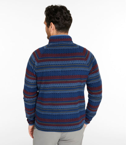 Men's All Season Access Fleece Pullover, Print / L.L.Bean