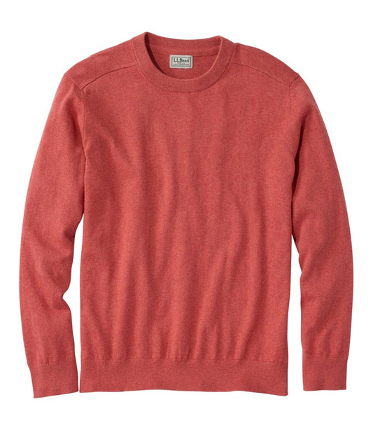 Men's All Seasons Cotton Blend Sweater, Crewneck / L.L.Bean
