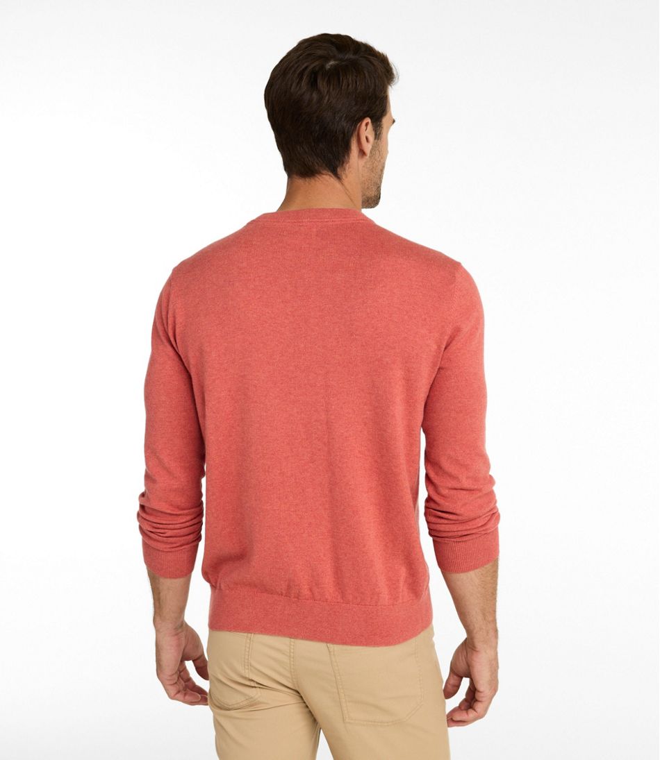 Men's All Seasons Cotton Blend Sweater, Crewneck / L.L.Bean