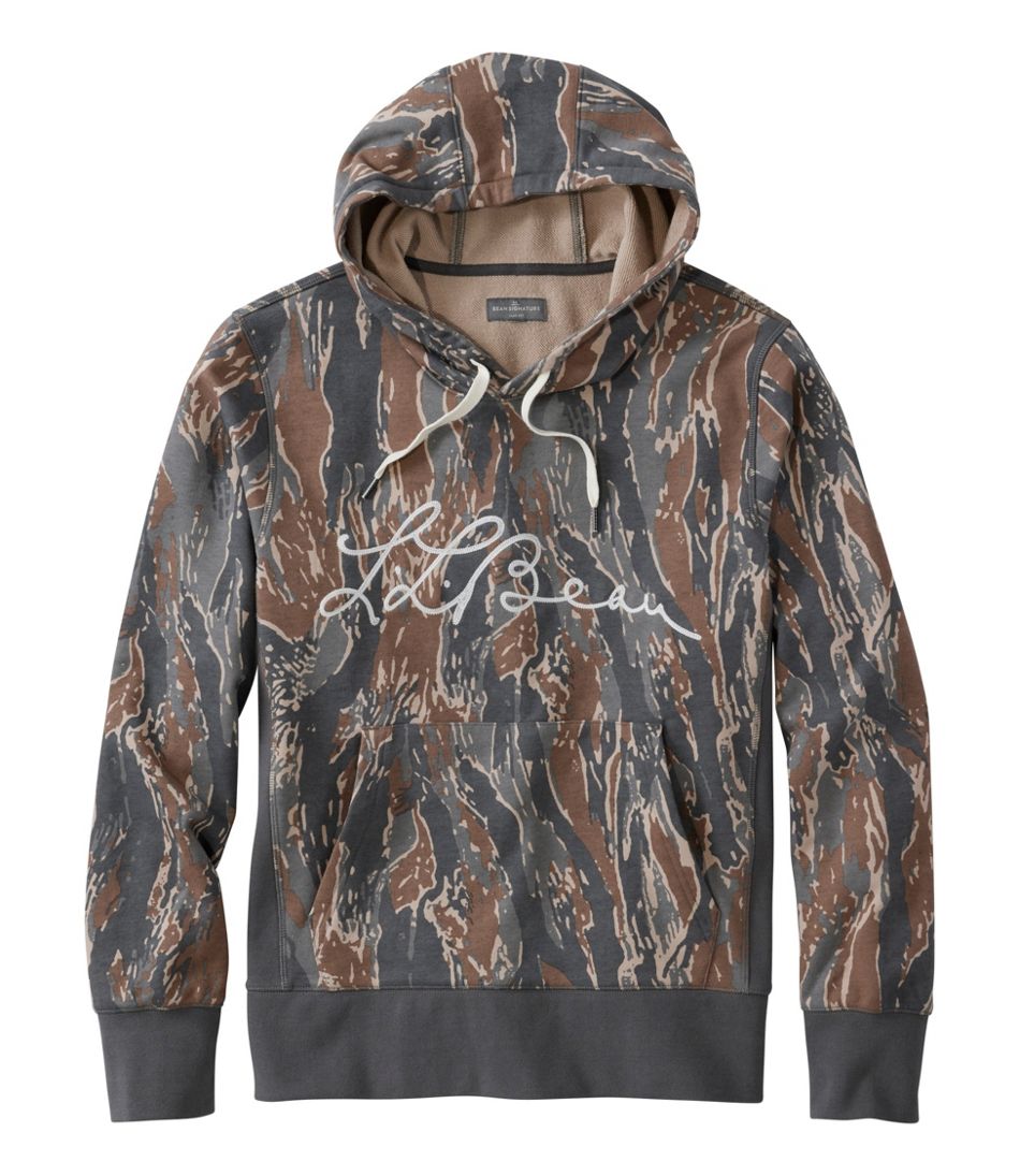 Men's Signature Camp Hoodie Sweatshirt, Print / L.L.Bean