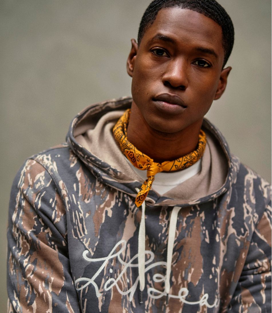 Men's Signature Camp Hoodie Sweatshirt, Print / L.L.Bean