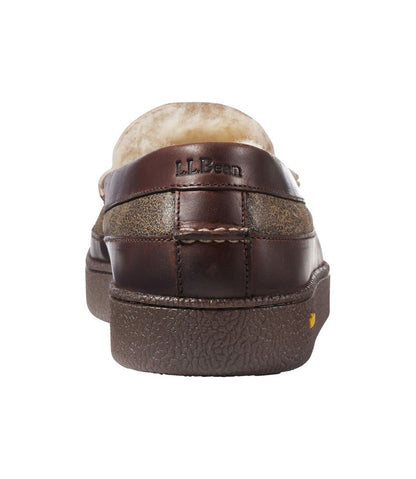 Men's Lodge Moc Vibram® Slippers, Shearling / L.L.Bean