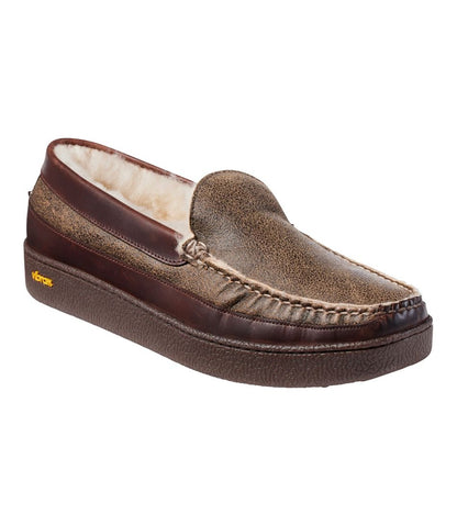 Men's Lodge Moc Vibram® Slippers, Shearling / L.L.Bean