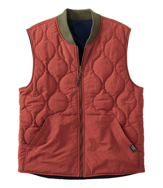 Men's Signature Reversible Quilted Vest / L.L.Bean