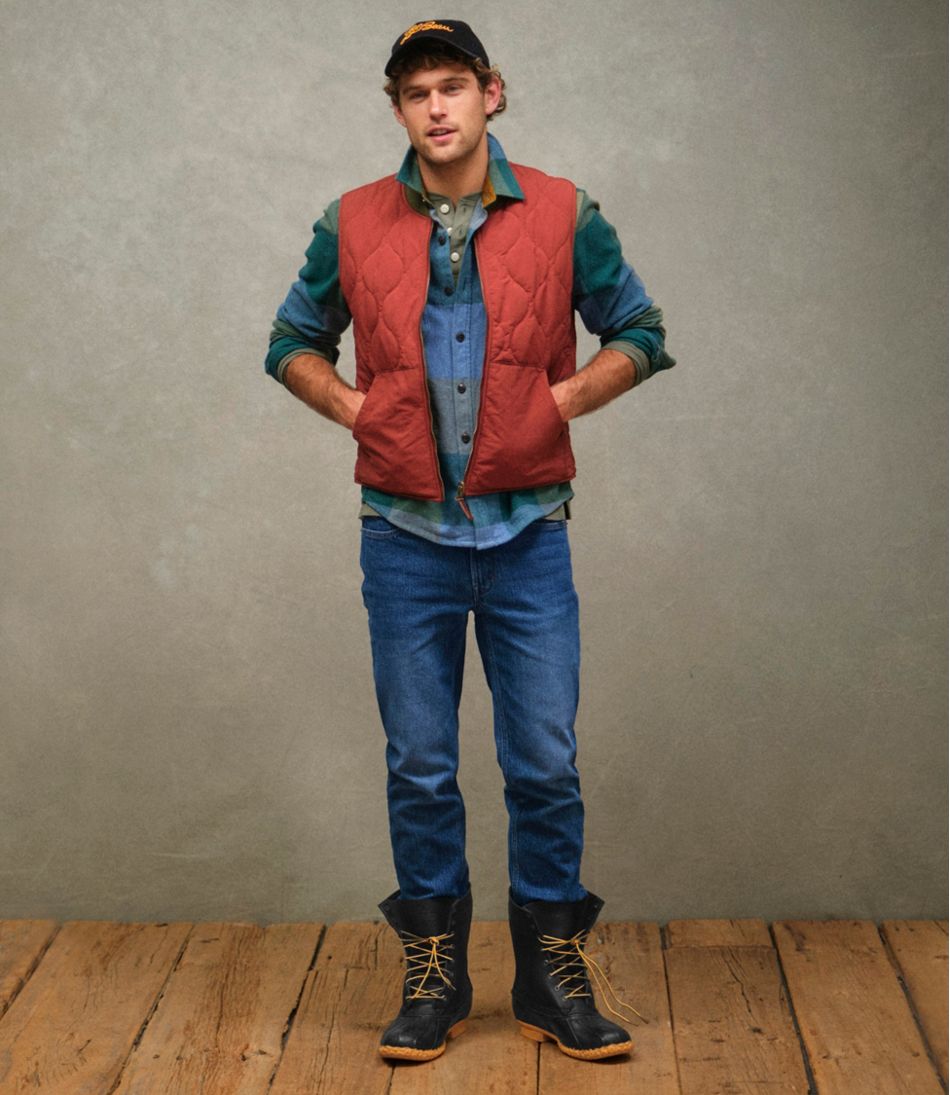 Men's Signature Reversible Quilted Vest / L.L.Bean