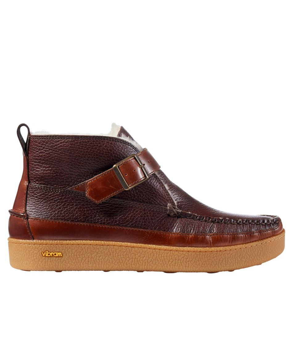Men's Lodge Moc Vibram® Buckle Boots, Shearling / L.L.Bean