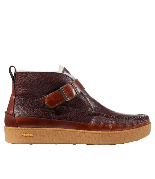 Men's Lodge Moc Vibram® Buckle Boots, Shearling / L.L.Bean