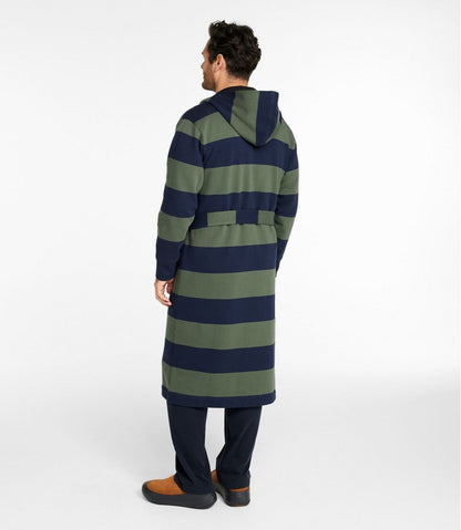 Men's Mariner Sweatshirt Robe, Stripe / L.L.Bean