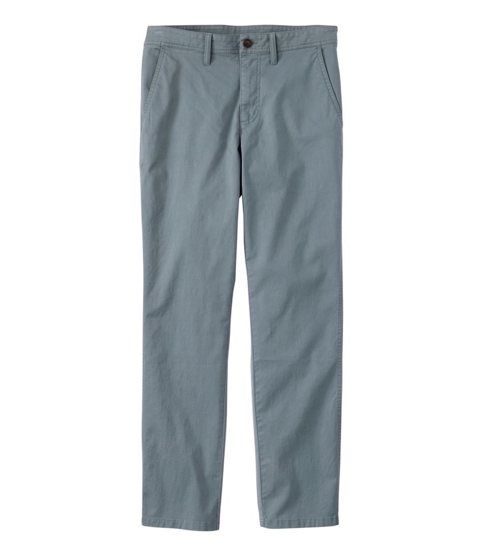 Men's Sunwashed Khaki Pants, Standard Fit, Straight Leg / L.L.Bean