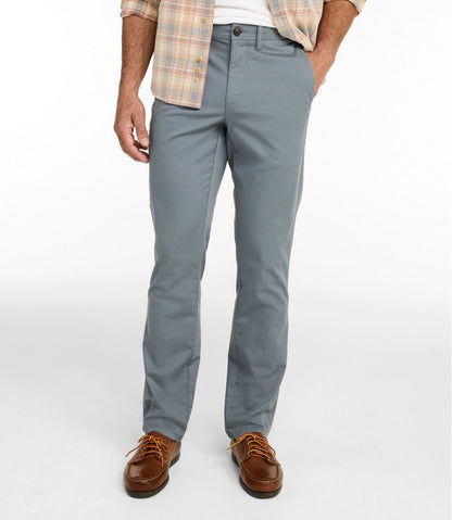 Men's Sunwashed Khaki Pants, Standard Fit, Straight Leg / L.L.Bean