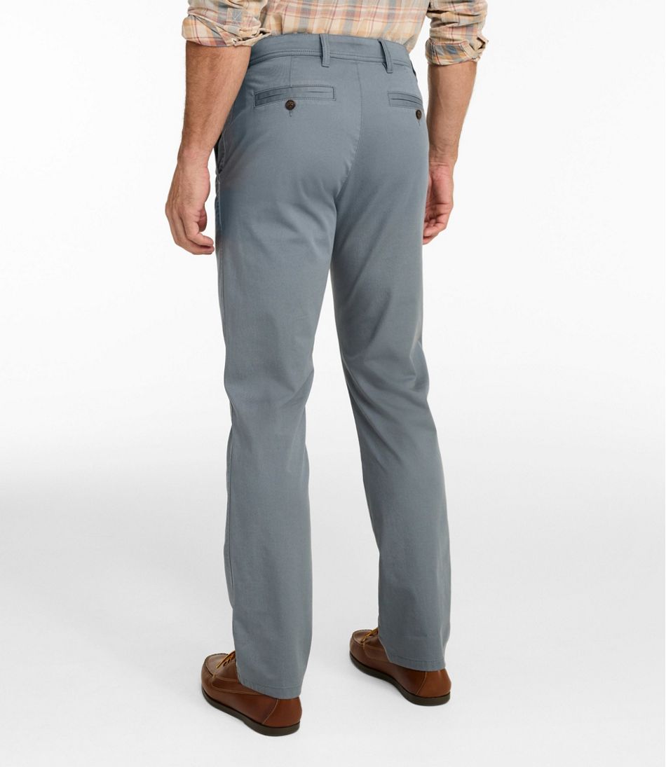 Men's Sunwashed Khaki Pants, Standard Fit, Straight Leg / L.L.Bean