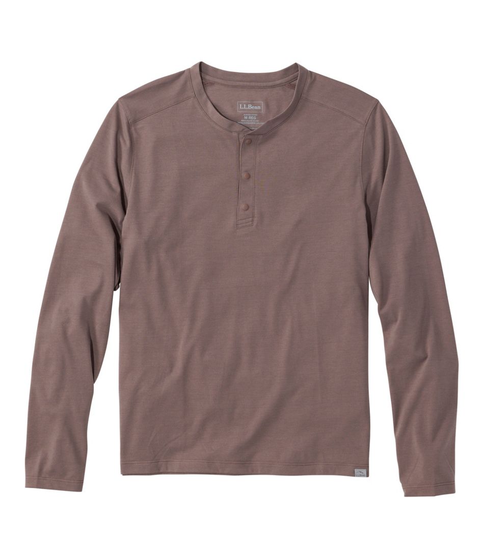 Men's Multisport Lifestyle Henley, Long-Sleeve / L.L.Bean