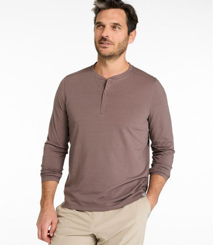 Men's Multisport Lifestyle Henley, Long-Sleeve / L.L.Bean