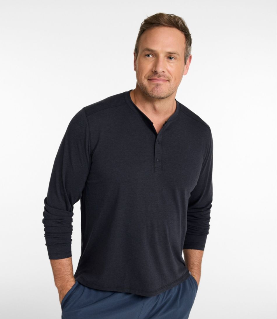 Men's Multisport Lifestyle Henley, Long-Sleeve / L.L.Bean
