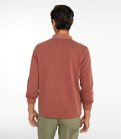 Men's Mountainside Micro Waffle Polo, Long-Sleeve / L.L.Bean