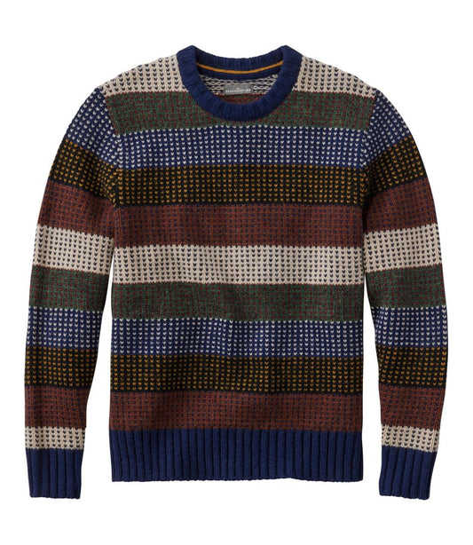 Men's Signature 1980 Matinicus Rock Sweater, Crewneck, Stripe / L.L.Bean