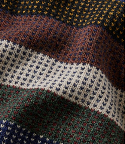 Men's Signature 1980 Matinicus Rock Sweater, Crewneck, Stripe / L.L.Bean