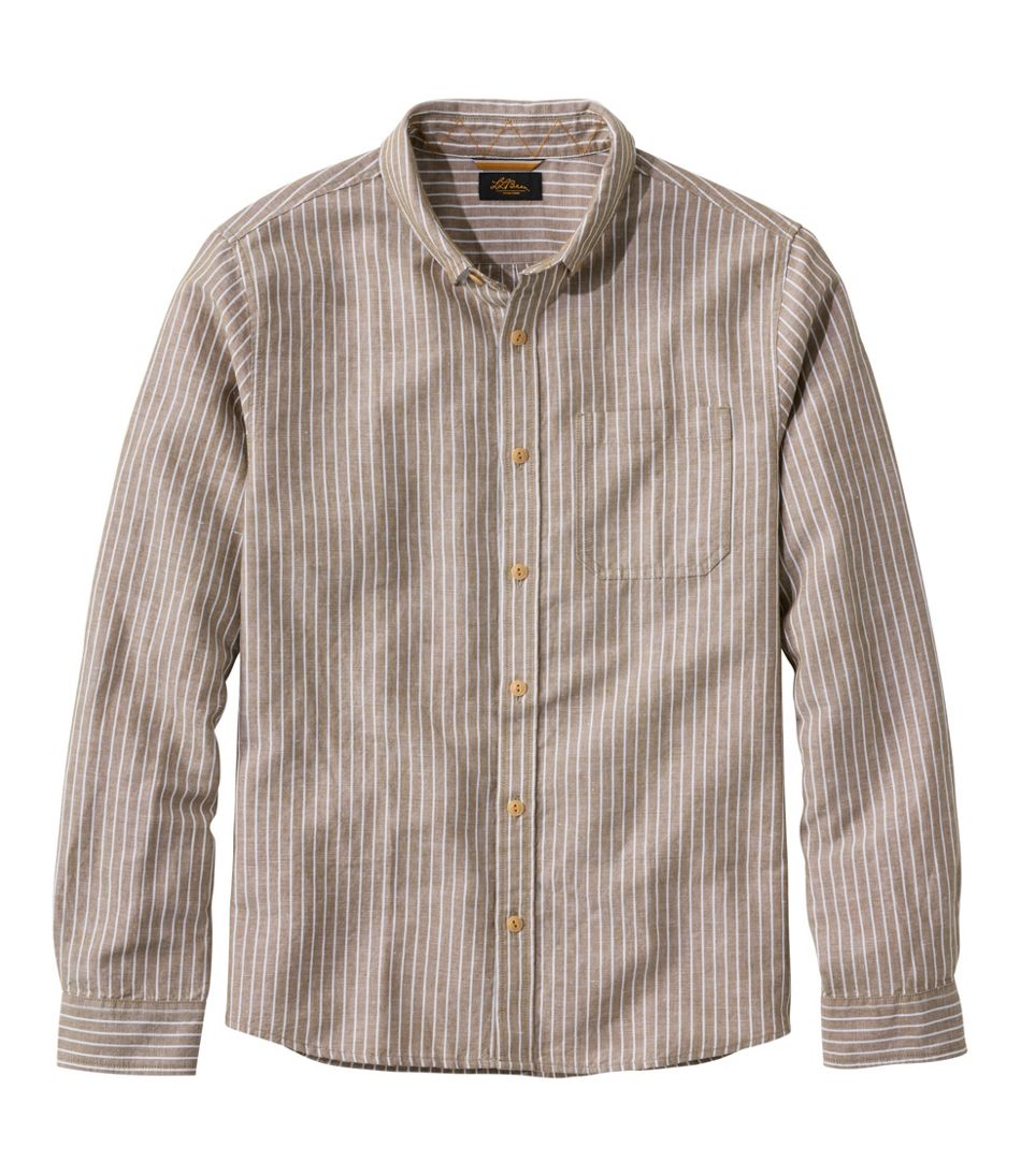 Men's Signature Wharfside Linen Blend Shirt / L.L.Bean
