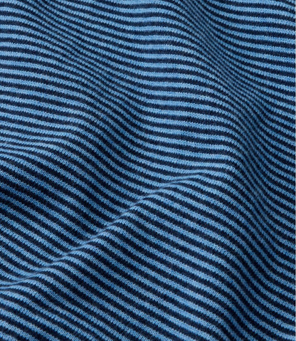 Men's All Seasons Cotton Blend Sweater, Crewneck, Stripe / L.L.Bean