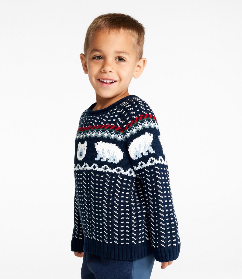 Infants' and Toddlers' Cotton Rollneck Sweater / L.L.Bean
