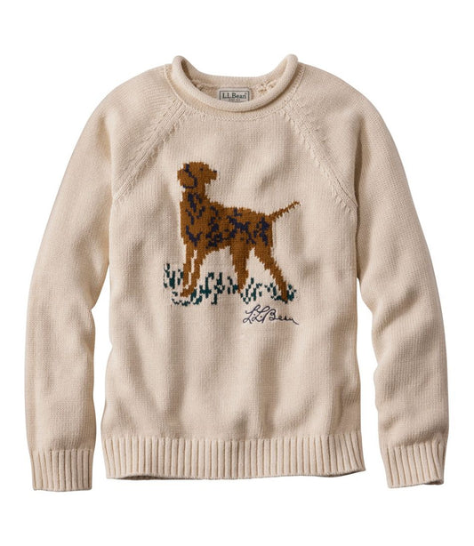Kids' Cotton Rollneck Sweater / L.L.Bean
