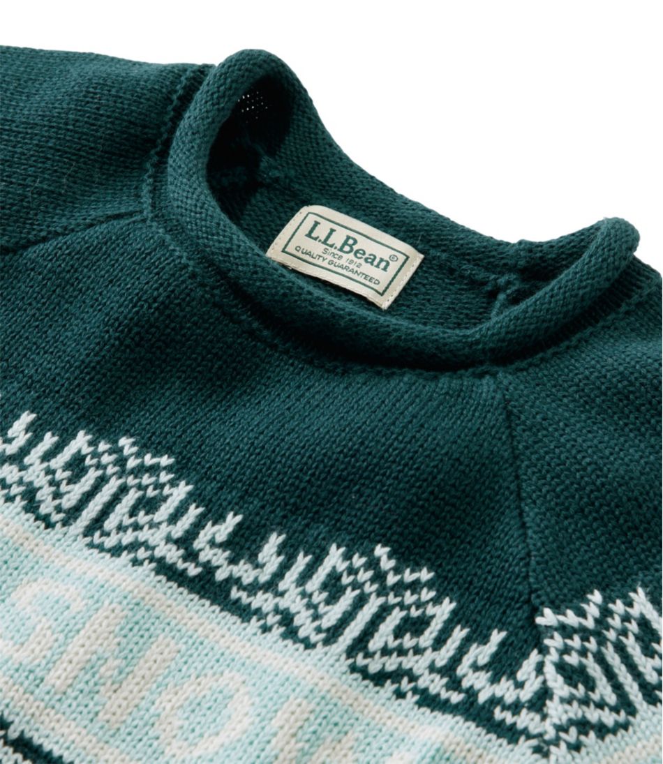 Kids' Cotton Rollneck Sweater / L.L.Bean