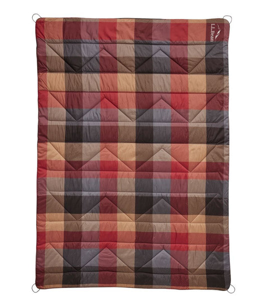 Fleece Puffer Blanket / L.L.Bean