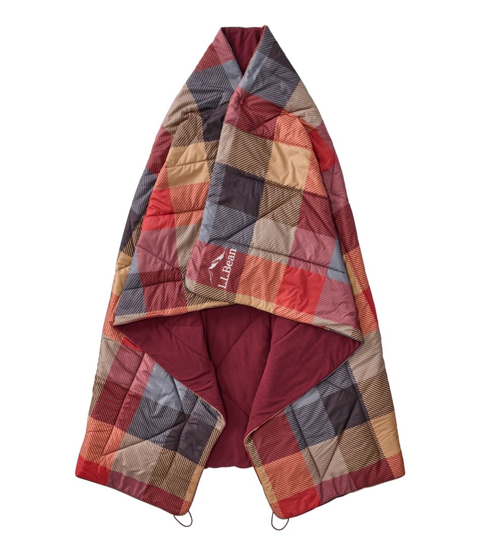 Fleece Puffer Blanket / L.L.Bean
