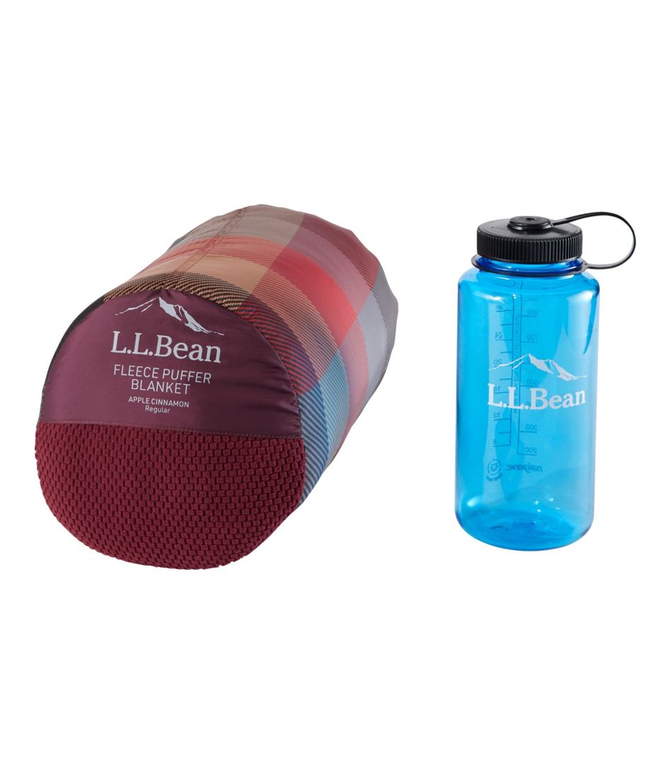Fleece Puffer Blanket / L.L.Bean