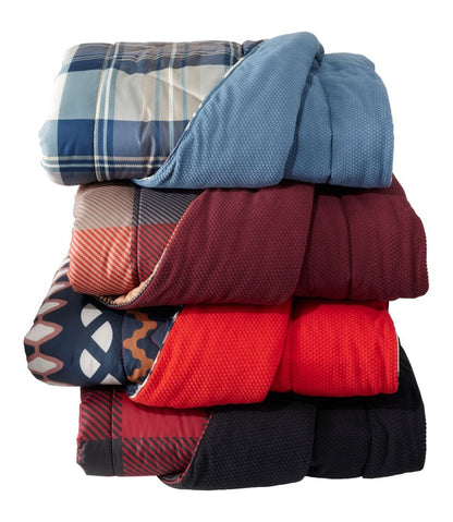 Fleece Puffer Blanket / L.L.Bean