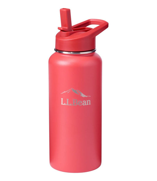 Bean Canteen Insulated Straw Water Bottle, 32 oz. / L.L.Bean