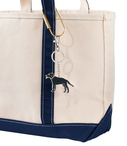 Enamel Charm, Black Lab / L.L.Bean
