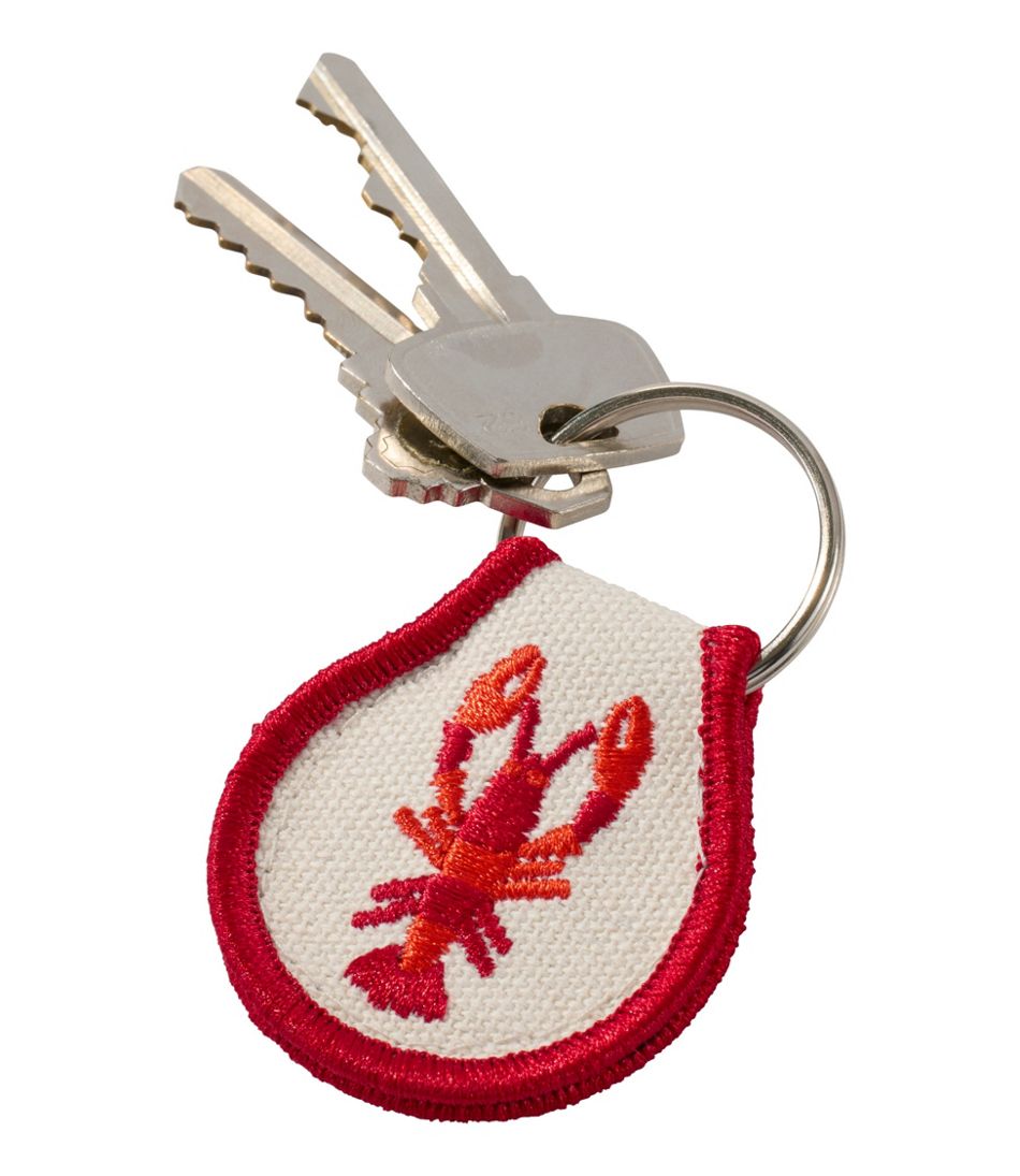 Embroidered Patch Charm, Lobster / L.L.Bean