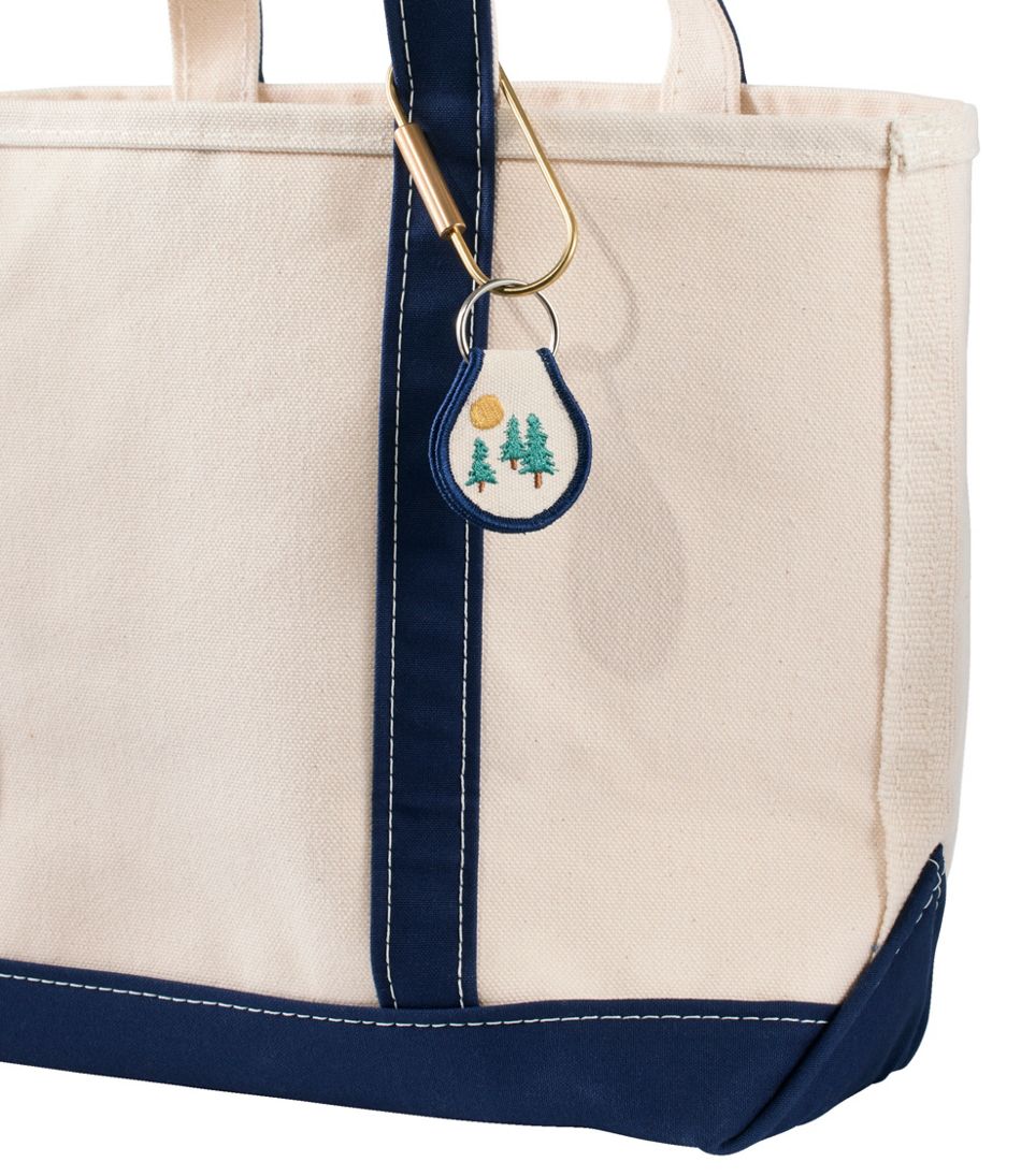 Embroidered Patch Charm, Trees / L.L.Bean