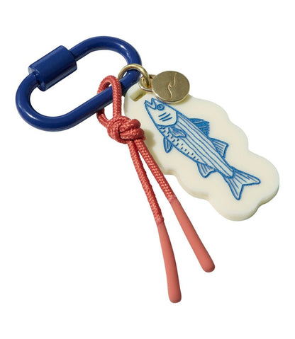 Carabiner Tassel Charm, Fish / L.L.Bean