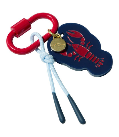 Carabiner Tassel Charm, Lobster / L.L.Bean