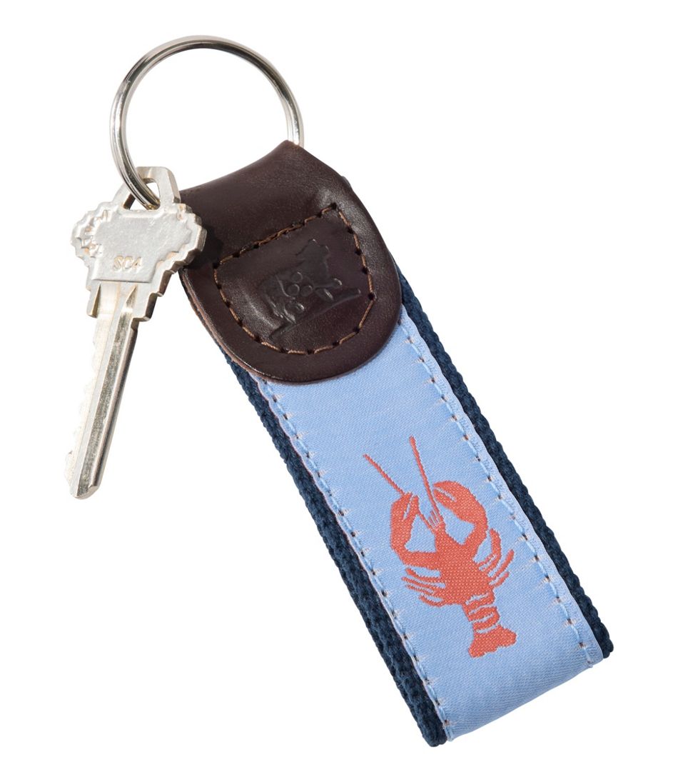 Novelty Ribbon Key Fob / L.L.Bean