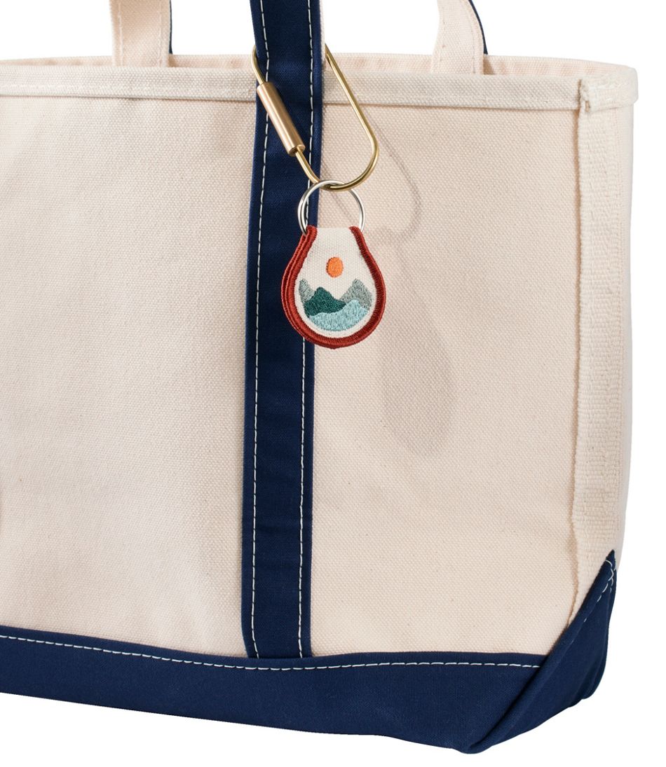 Embroidered Patch Charm, Mountains / L.L.Bean